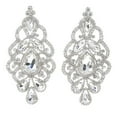 thumbnail image 1 of Large Rhinestone Drop Earrings, 1 of 2