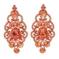 thumbnail image 1 of Large Rhinestone Drop Earrings, 1 of 2
