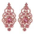 thumbnail image 1 of Large Rhinestone Drop Earrings, 1 of 2