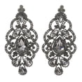 thumbnail image 1 of Large Rhinestone Drop Earrings, 1 of 2