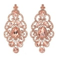 thumbnail image 1 of Large Rhinestone Drop Earrings, 1 of 2