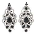 thumbnail image 1 of Large Rhinestone Drop Earrings, 1 of 2