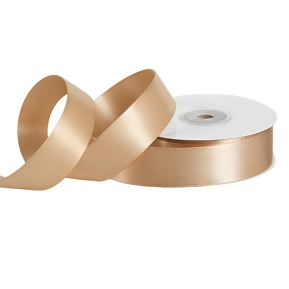 Large Ribbon,1 inch 25 Yards Wide Ribbon For Gift Wrapping,Satin Ribbon,Thick Ribbon For Gift Wrapping,Rinbow Ribbons,Crafts,Hair Bows,Wedding Party Decor,Flower Bouquet