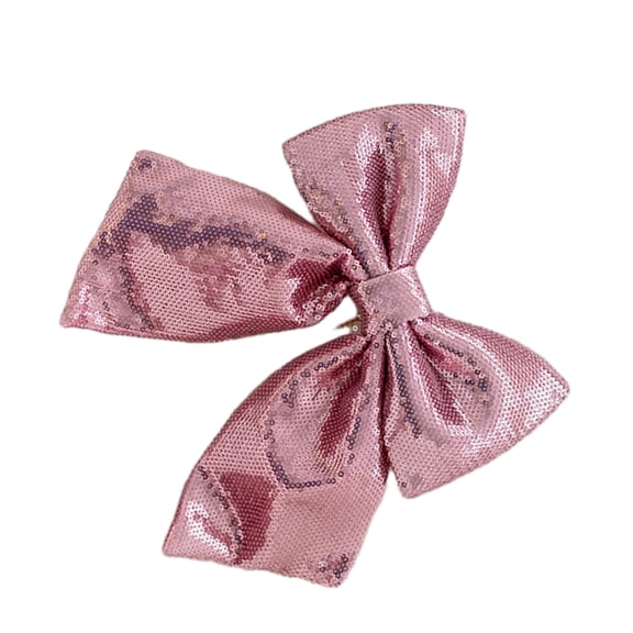 Large Ribbon Bows Christmas Tree Ornament Handmade Birthday Gift Colorful Sequins Fabric Bowknot Party Accessories