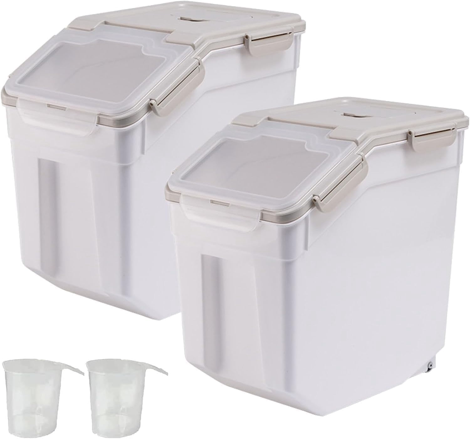 Big Rice Storage Containers Large Rice Storage Container, Airtight Flour Storage Containers ...