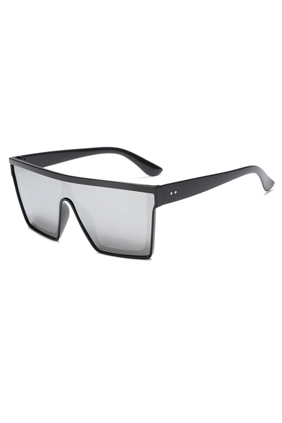 Large Rim Sunglasses Fashion One Piece Unisex Eyewear UV Protection European And American Style Outdoor