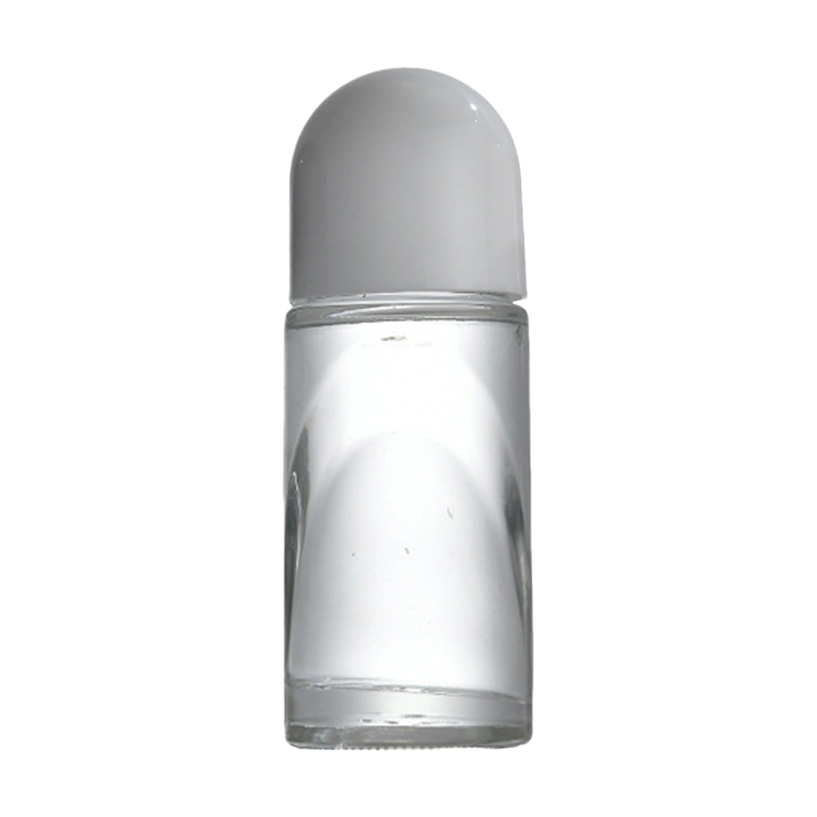 Large Roller Transparent Glass Bottle For Liquor Massage And Important