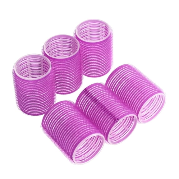 Large Rollers for Hair Volume,6 Pcs Hair Rollers for Women, Rollers Hair Curlers for Long Medium Short Hair, Large Self Grip Hair Rollers