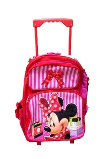 disney minnie mouse 12 toddler mini rolling backpack Get Trend Kids Toddlers 12x9” Rucksack Kindergarten Bag Preschool Sports Travel Backpacks Gifts for Kids (Pink Minnie Mouse) 2 mesh side pockets Minnie Mouse Rolling Backpack |
