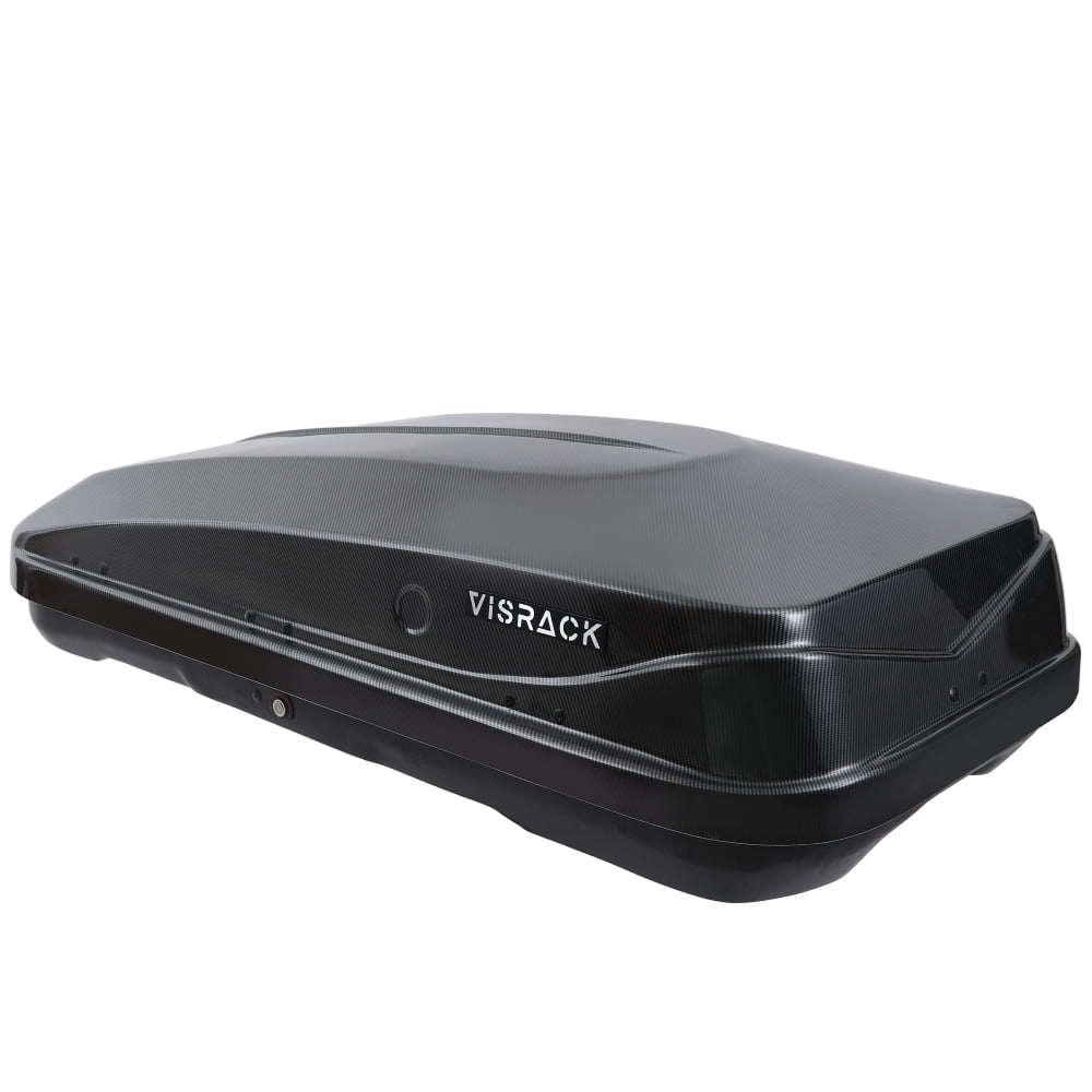 Large Rooftop Cargo Carrier Box with Keys, 12 Cubic Feet 130 Lbs Heavy Duty Hard Shell Cargo Box