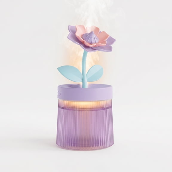 Large Room & Essential Oil Diffuser USB Humidifier With Light,Quiet Mist Humidifier For Bedroom And Office,Plants,Easy To Clean