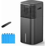 Large Room Evaporative Swamp Cooler, 1800CFM Cooling Fan, 3-Gal Tank, 120  Swing, 15H Timer, 4 Modes & 3 Speeds, Quiet Indoor Cooling