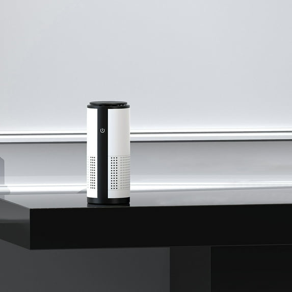 Large Room Filter Odor Elimination Fast Charging Non-Slip Base 6.8x16cm ABS+ Material Includes Charger & Manual