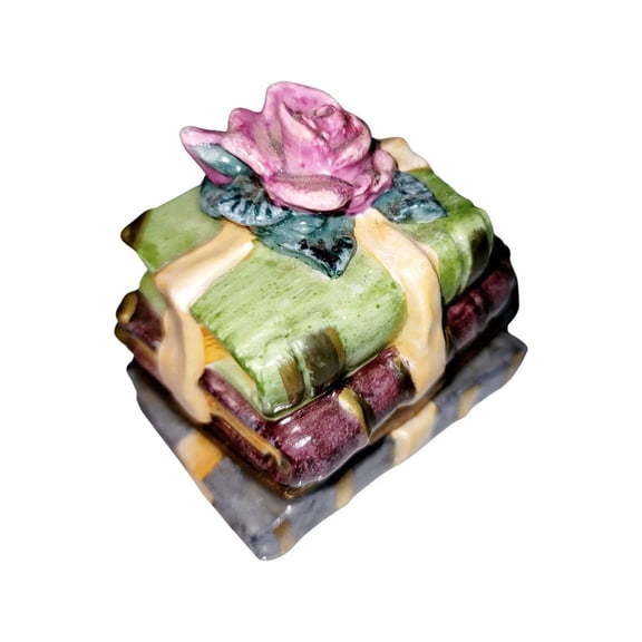 Rose Limoges Box for Collectors Limoges Box Porcelain Figurine