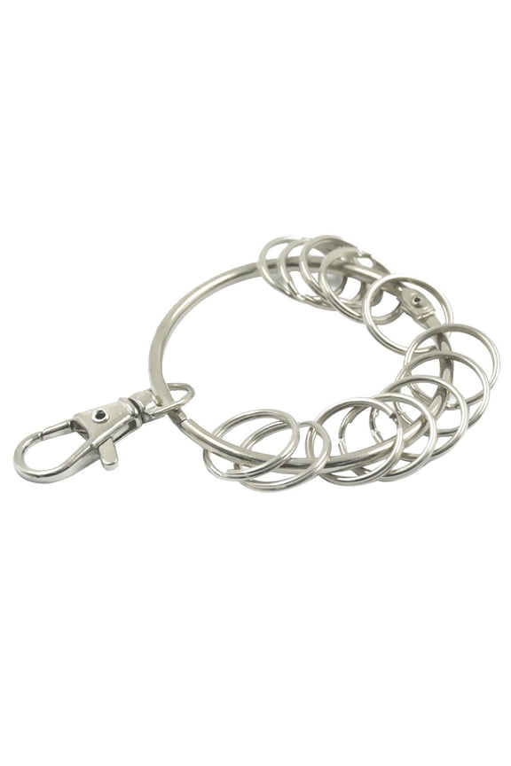 Large Round Alloy Key Holder Housekeeper Key Chain Key Rings