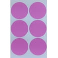 thumbnail image 1 of Large Round Color Coding Labels 50mm Pink Stickers Sheets 2 in - 648 Pack by Royal Green, 1 of 6