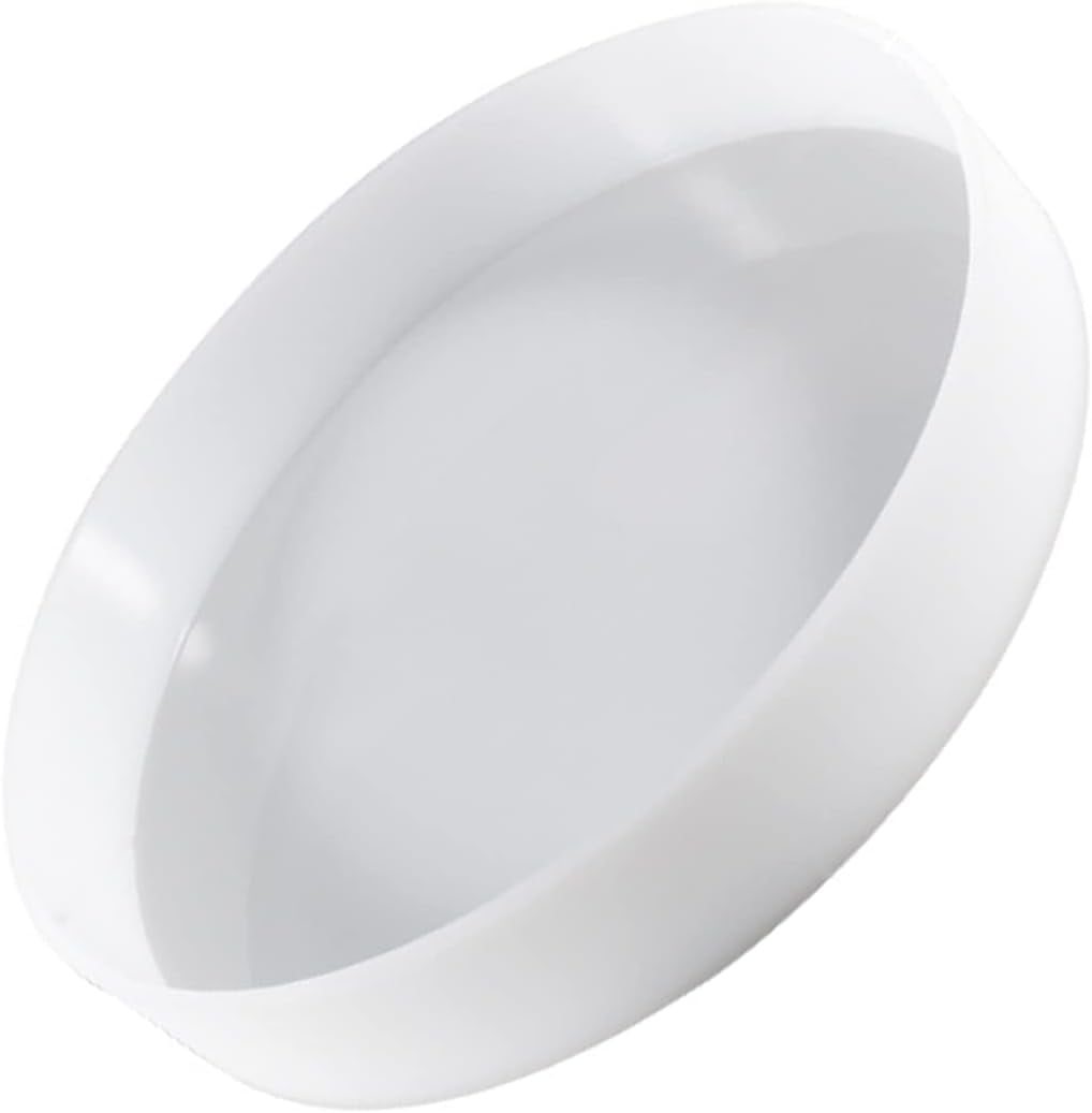 Large Round Epoxy Mold, Silicone Tray Molds for Epoxy Resin, Round Epoxy Mold for Coffee Desk, Clock and Table, DIY Round Risen Mold for Home Decorations