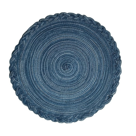 Large Round Handmade Kitchen Trivets User friendly Cotton Hot Pad With Lace Edging For Pots Pots And Dishes