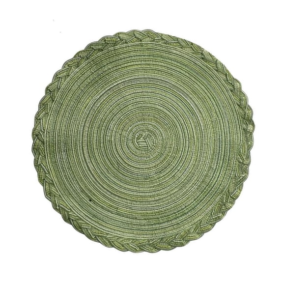 Large Round Handmade Kitchen Trivets User friendly Cotton Hot Pad With Lace Edging For Pots Pots And Dishes