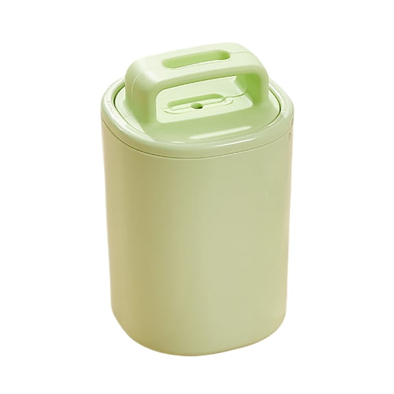 Large Round Ice Ball Maker, Press-Release Ice Mold for Home Beverage Use(Green,9cm)