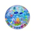 thumbnail image 1 of Large Round Inflatable Baby Crawling Training Mat Water Fillable Seat Cushion Pad for Children Comfort, 1 of 6