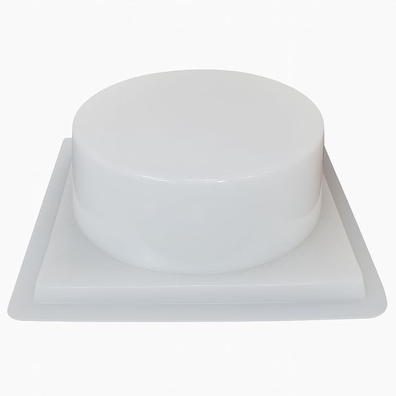 Large Round Jello Mold 3.8 Liter Capacity 11 Diameter Plastic Gelatin Mold Flat Smooth Design for Cakes & Gelatinas Reusable Mold Made in Mexico