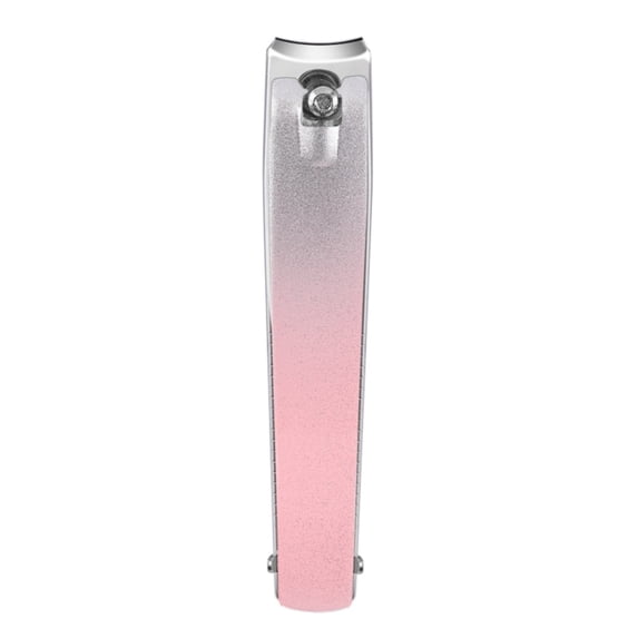Large Round Nail Clipper Gradient Pink - Nail Clipper Stainless Fingernail Clipper Set with Nail File Manicure Kit Fingernail Tools, Nail Clippers, Nail Clippers, Easter, St. Patrick'S Day,