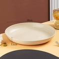 thumbnail image 1 of Large Round Plastic Plates for Dining, Snacks, Salad, and Multipurpose Use with Non-Slip Base, 1 of 3