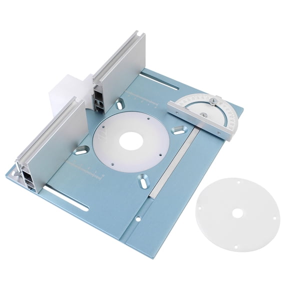 Large Router Table Insert Plate for Woodworking Benches Router Table  Miter Gauge Guide Aluminium ,High Precision