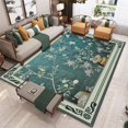 thumbnail image 1 of Large Rug Butterfly Flower Carpet for Living Room Home Decoration Coffee Table Large Area Rugs Bedroom Non-slip Floor Mat Bedside Carpet, 1 of 6