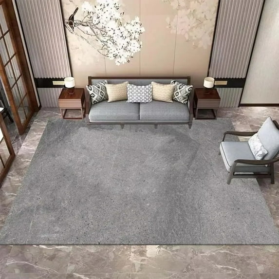 Large Rug Dark Grey Living Room Decoration Carpet s Modern Home Large Area Rug Office Sofa Side Floor Mat Anti-slip Bedroom Bedside Carpet
