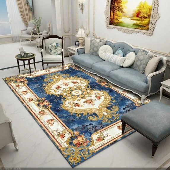 Large Rug European Style Carpet Living Room Decoration Home Coffee Tables Rugs Large Area Bedroom Decor Modern Luxury Halway Floor Mats