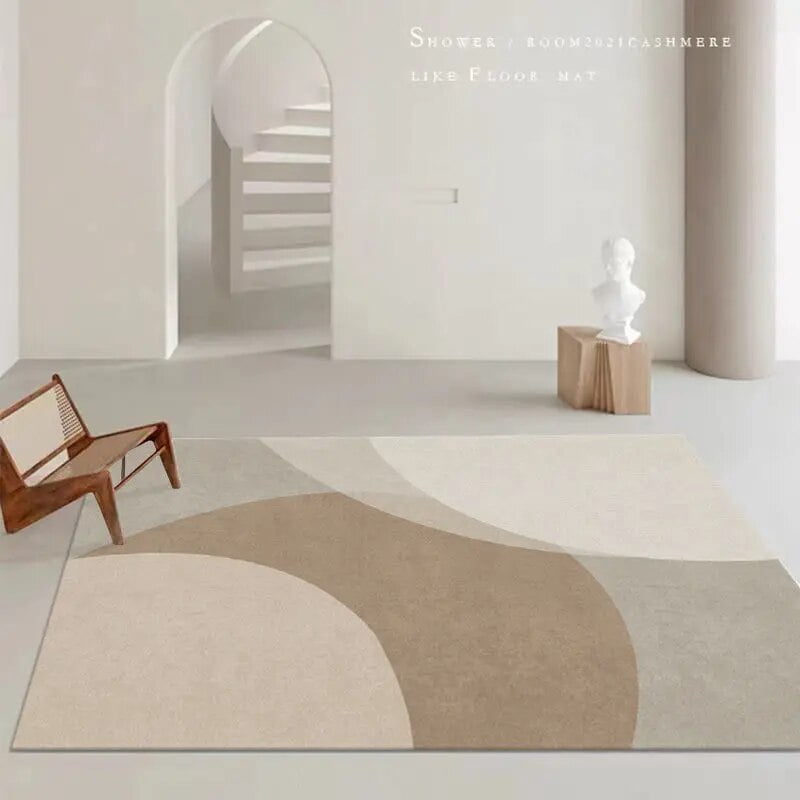 Large Rug Japanese-style Plain Abstract Carpet s for Living Room ...