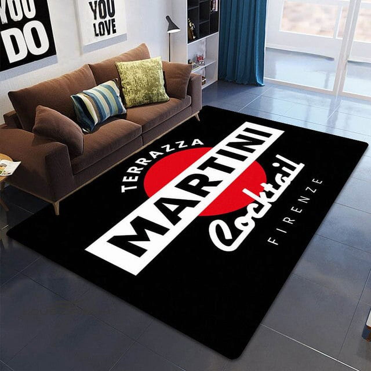 Large Rug Martini Carpet for Living Room Luxury Home Decorations Sofa