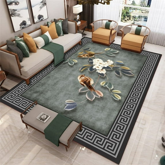 Large Rug Modern Fashion Carpet for Living Room Chinese Style Bedroom Bedside Sofa Table Decoration Non-slip Area Rug Large Floor Mat