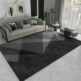 thumbnail image 1 of Large Rug Modern Light Luxury Geometric Style Living Room Sofa Coffee Table Carpet Bedroom Bedside Non-slip Rug Corridor Mat Home Decor, 1 of 6