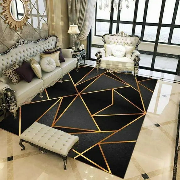 Large Rug Modern Luxury Carpet Living Room Rugs Decoration Bedroom Decor Home Hall Non-slip Floor Mats Entrance Carpet Custom Big Size
