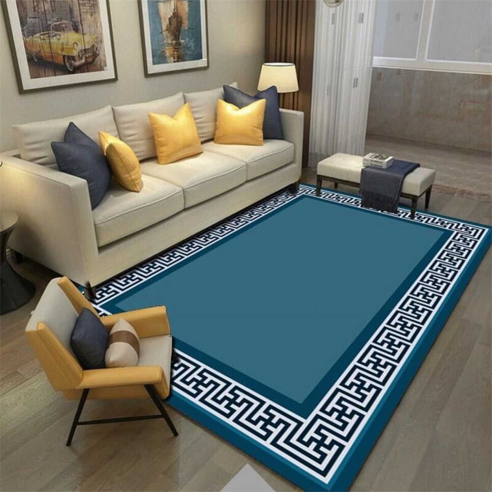 Large Rug Modern Simple Carpet for Living Room Large Size Bedroom