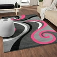 thumbnail image 1 of Large Rug Modern Swirls Carpet for Living Room Home Decor Sofa Table Large Area Rugs Anti-slip Hallway Balcony Rugs Bedroom Floor Mat, 1 of 6