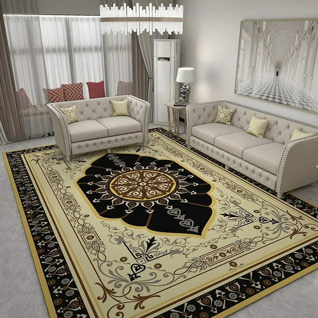 Large Rug Retro Carpet Living Room Decoration Home Dining Room Decor