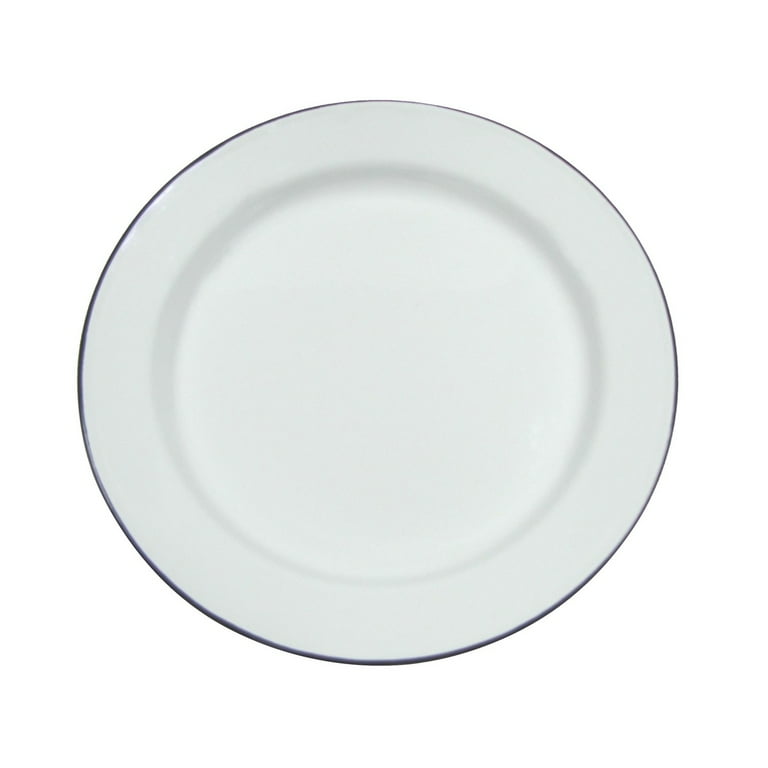White Enamel Vintage Food Serving Tray Rustic Dish Country Kitchen Decor Plate White Enamel Vintage Food Serving Tray Rustic Dish Country Kitchen Decor Plate