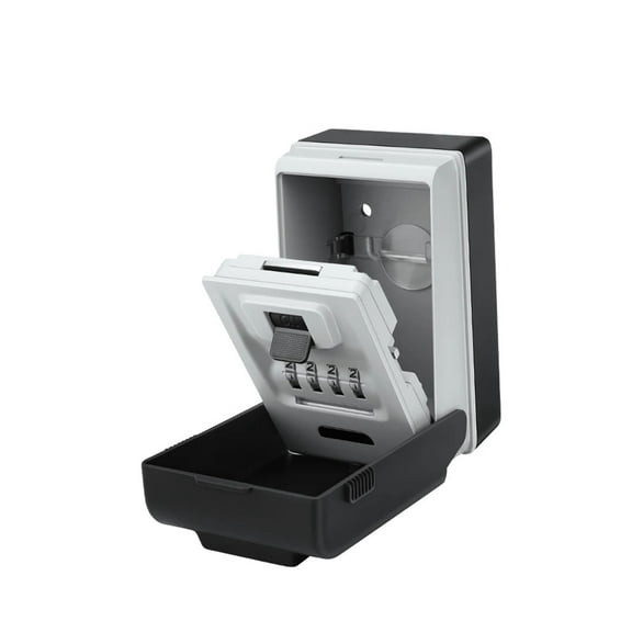 Large Safe Box with Night Vision Light Combination Spare Key Safe Boxes Wall Mounted Outdoor Waterproof for Home Office ,Maximum Protection