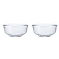 thumbnail image 1 of Large Salad Bowl, Circular Shaped In Premium Acrylic Break Resistant Clear, 146 Ounce 2 Count, 1 of 5
