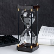 Large Sand Timer, Hourglass Timer 60 Minutes ,Vintage Wooden Hour Glass Timer