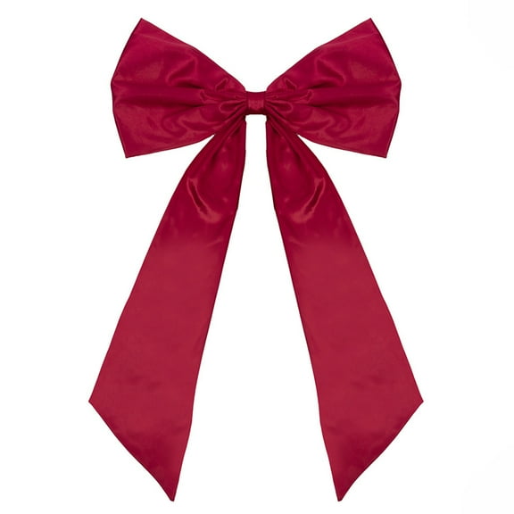 Large Satin Bow Christmas Tree Red Bows,Bowknot Giant Wall Decor for Wedding Party Wreath Bow Xmas Home Front Door Decor