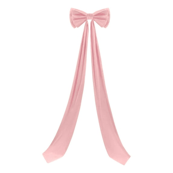 Large Satin Christmas Bow Decoration For Tree Door Wreath Outdoor Activities, Perfect For Holiday Season Festive Decor, Easy To Shape Reusable Elegant Design