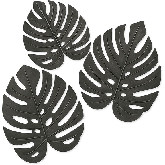 Large-Scale Lush Leaves Wall Art, Vert Wall Art Collection