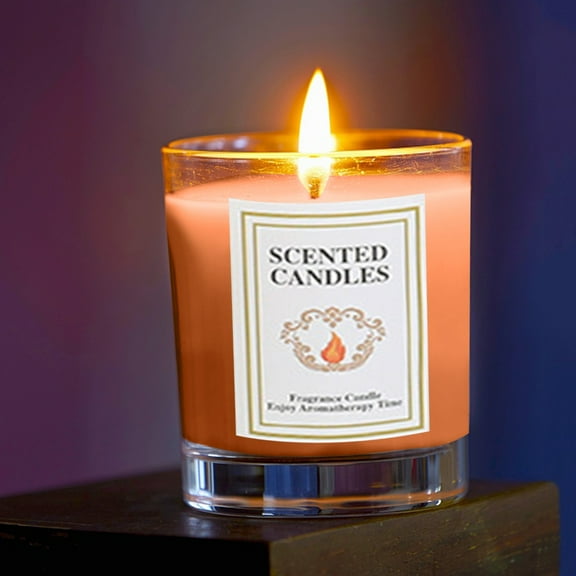 Large Scented Candle Clearance, Candle Sicilian Lemon Scented Classic Large Jar Single Wick Candle Burns Over 110 Hours, 1 Box of Scented Candles