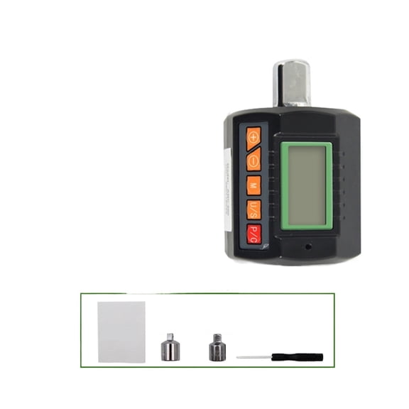Large Screen 1/2 Drive SizeElectronic Digital Display Torquemeter Adjustable Torque Meter Adapter Bike Car Repair Tools ,Precision & Robust