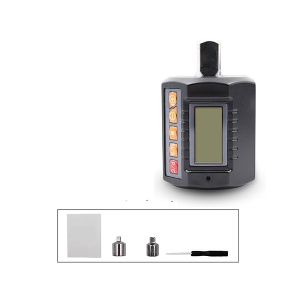 Large Screen 1/2 Drive SizeElectronic Digital Display Torquemeter Adjustable Torque Meter Adapter Bike Car Repair Tools ,Precision & Robust